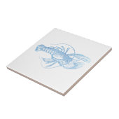 ブルーロブスター タイル (側面)