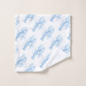 ブルーロブスター バスタオルセット (ウォッシュタオル)