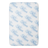 ブルーロブスター バスマット (正面縦)