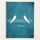 ブルーロベバードフローラつる植物プランナー プランナー手帳 (正面)