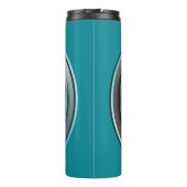 ブルーロボットマスク – AI dominioNの台頭 タンブラー (裏面)