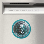 ブルーロボットマスク – AI dominioNの台頭 マグネット (インサイチュ (食洗機))