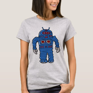 ブルーロボット Tシャツ