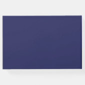 ブルーロマンチックタラベラハート ゲストブック (裏面)