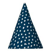 ブルーロンゴドットパーティーハット パーティーハット (右)