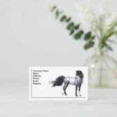 ブルーローアンホース 名刺 (スタンド正面)