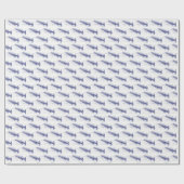 ブルーローイングローワーズクルーズチームウォータースポーツ#3 ラッピングペーパー (フラット)