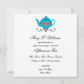 ブルーローズアフタヌーンティー 招待状 (裏面)