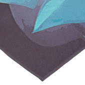 ブルーロータスエレガントアクリル作品 | テーブルクロス (アングル)