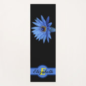 ブルーロータスカスタムナマステ禅 ヨガマット (正面)