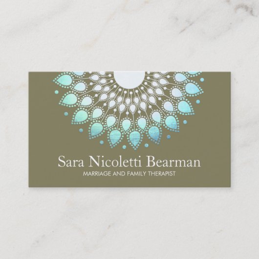 ブルーロータスファミリーセラピストアポイントメント 予約カード (正面)