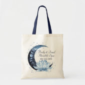 ブルーロータスフラワーウェルネスビジネスプロモーション トートバッグ (正面)