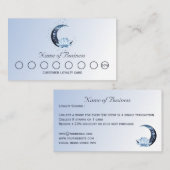 ブルーロータスフラワームーン ロイヤリティカード (正面/裏面)