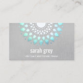 ブルーロータスフローラホリスティックヘルスアポイントメント 予約カード (正面)