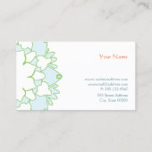 ブルーロータスホリスティックヘルス 名刺 (裏面)