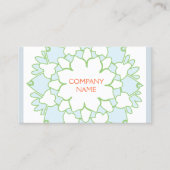 ブルーロータスホリスティックヘルス 名刺 (正面)