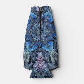 ブルーロータスマンダラ – ボトルクージー ボトルクーラー (裏面)