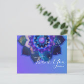 ブルーロータスマンダラ ポストカード (スタンド正面)