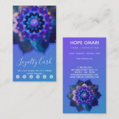 ブルーロータスマンダラ ロイヤリティカード (正面/裏面)