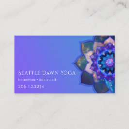 ブルーロータスマンダラ 名刺