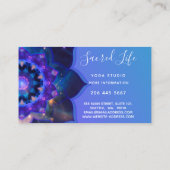 ブルーロータスマンダラ 名刺 (裏面)