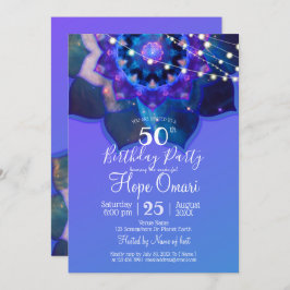 ブルーロータスマンダラ 招待状