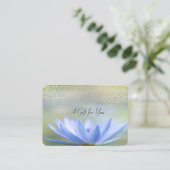 ブルーロータス、コンフェッティ、スパ、マッサージ 割引カード (スタンド正面)