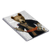 ブルーローブのクマ2 ノートブック (右側)