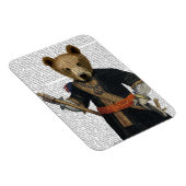 ブルーローブのクマ2 マグネット (右側)