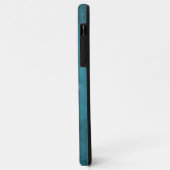 ブルーローブバードフローラつる植物iPhoneケース Case-Mate iPhoneケース (裏面/左)