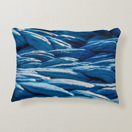 ブルーロープ アクセントクッション (裏面)