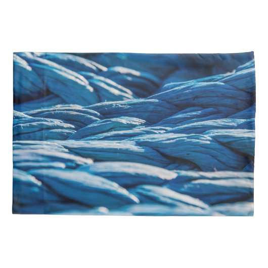 ブルーロープ 枕カバー (裏面)