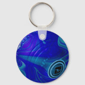 ブルーローンボウル、キーチェーン キーホルダー (裏面)
