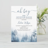 ブルーワイルドネスの冒険が赤ちゃんシャワーを開始 招待状 (スタンド正面)