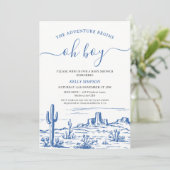 ブルーワイルドネスの冒険が赤ちゃんシャワーを開始 招待状 (スタンド正面)