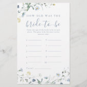 ブルーワイルドフラワーボーホー新婦の試合はいくつだった (正面)