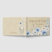 ブルーワイルドフラワー ゲストブック (全面)