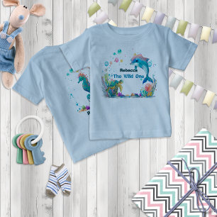 ブルーワイルドワン、オーシャニックアドベンチャーパーティーTシャツ ベビーTシャツ