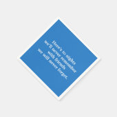 ブルーワイントースト スタンダードカクテルナプキン (角)