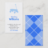 ブルーワゴン子遊日付きカード コーリングカード (正面/裏面)