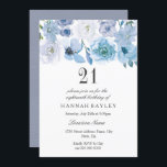 ブルーワンダーランドガールズ21st誕生日パーティー招待状 招待状<br><div class="desc">ブルーワンダーランドガールズ21st誕生日パーティー招待状すべての季節に最適</div>