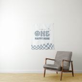 ブルーワンハッピードゥードバースデーパーティータペストリー タペストリー (インサイチュ)