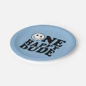 ブルーワンハッピードゥ |名門私立校風のスマイル1歳 ペーパープレート (アングル)