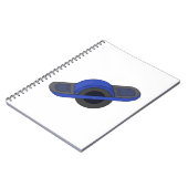 ブルーワンホイール ノートブック (左側)