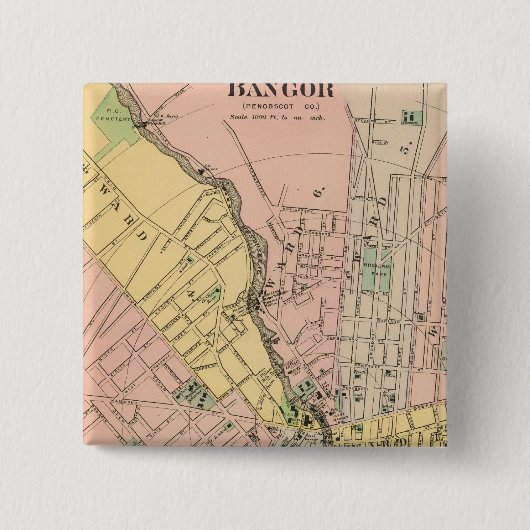 ブルーワー·バンゴール 缶バッジ (正面)