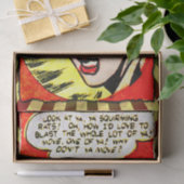 ブルーンインザグリーンターバンゴールデンエイジ漫画パネル 薄葉紙 (ギフト)