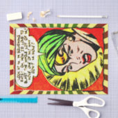 ブルーンインザグリーンターバンゴールデンエイジ漫画パネル 薄葉紙 (クラフト)