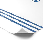 ブルーヴィンテージカントリーファームハウス ポスター (角)