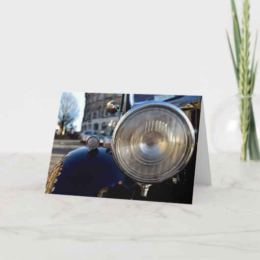 ブルーヴィンテージカー カード (正面)