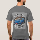 ブルーヴィンテージカー Tシャツ (裏面)